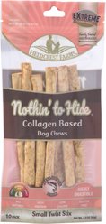 Fieldcrest Farms Nothin' to Hide Small Twist Stixs Salmon Dog Chews, 10 count