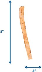 Fieldcrest Farms Nothin' To Hide Small Twist Stix Salmon Flavor Dog Chews, 10 count slide 2 of 4