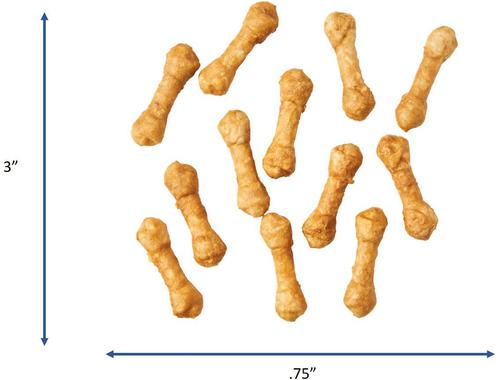 Show full view: Fieldcrest Farms Nothin' To Hide Ultra 3-inch Knotted Bone Beef Flavor Dog Chews, 12 count slide 4 of 5