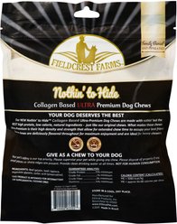 Fieldcrest Farms Nothin' To Hide Ultra 3-inch Wishbone Beef Flavor Dog Chews, 12 count slide 2 of 2