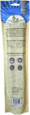 Show full view: Fieldcrest Farms Premium Dog Chews Bully Crunchers 12-inch Braided Bully Flavor Dog Chews, 2 count slide 3 of 8