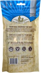 Fieldcrest Farms Premium Dog Chews Bully Crunchers 6-inch Braided Bully Flavor Dog Chews, 3 count slide 2 of 6