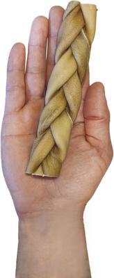 Show full view: Fieldcrest Farms Premium Dog Chews Bully Crunchers 6-inch Braided Bully Flavor Dog Chews, 3 count slide 7 of 7