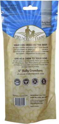 Show full view: Fieldcrest Farms Premium Dog Chews Bully Crunchers 6-inch Bully Flavor Dog Chews, 6 count slide 3 of 7