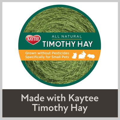 Show full view: Kaytee Mini Hay Bales Apple Small Pet Hay, 3.5-oz bag slide 6 of 10