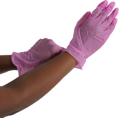 Show full view: FifthPulse Vinyl Exam Gloves, Pink, Small, 200 count slide 6 of 10