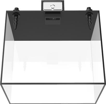 Show full view: Fiji Cube External Overflow Rimless Glass Tank, 32-gal slide 3 of 4