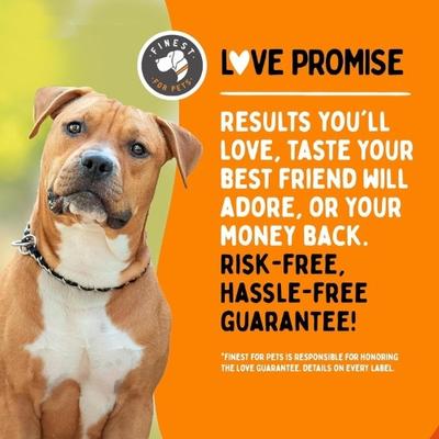 Show full view: Finest for Pets Omegeffect Premium Omega-3 Soft Gels Dog Supplement, 180 count slide 6 of 11
