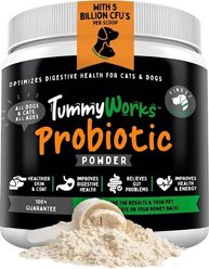 Finest for Pets TummyWorks Probiotics & Digestive Dog & Cat Supplement, 160 scoops