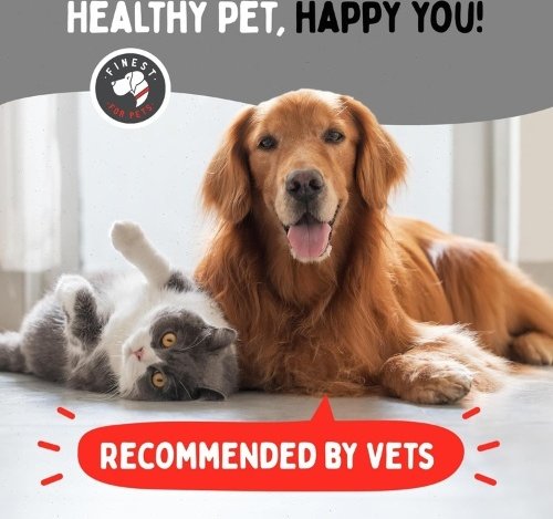 Show full view: Finest for Pets Wild Alaskan Salmon Oil Dog & Cat Supplement, 32-fl oz bottle slide 5 of 9