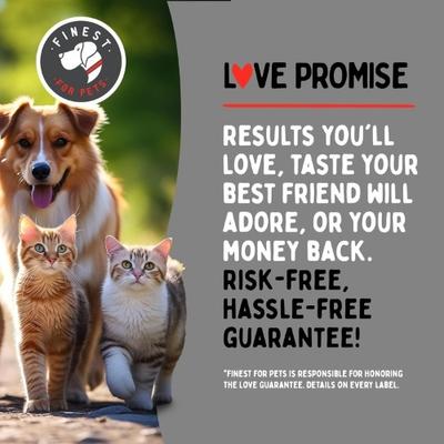 Show full view: Finest for Pets Wild Alaskan Salmon Oil Dog & Cat Supplement, 32-fl oz bottle slide 7 of 10