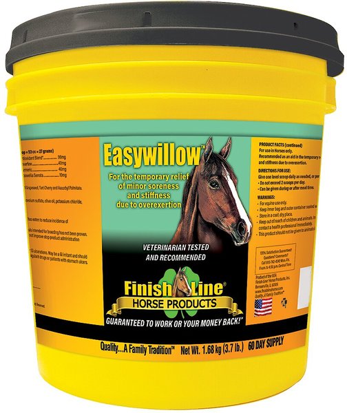 Finish Line Easywillow Soreness & Stiffness Powder Horse Supplement