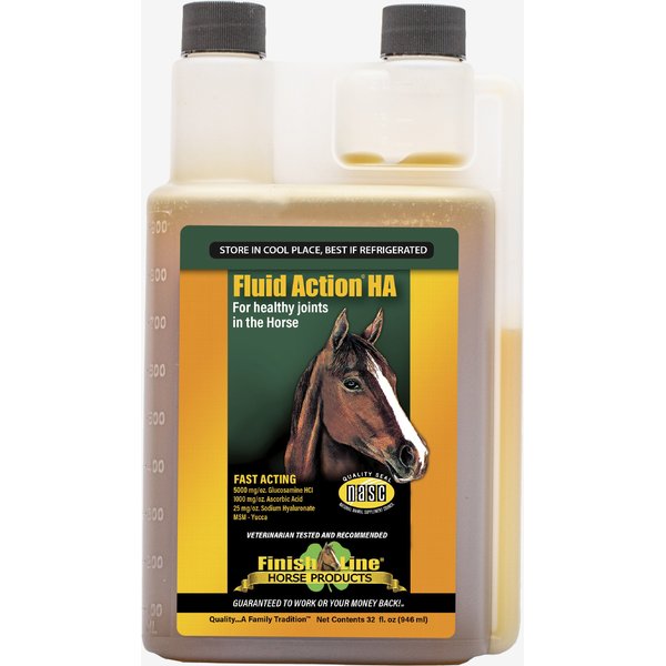 Finish Line Fluid Action Liquid Horse Supplement, 32-fl oz bottle