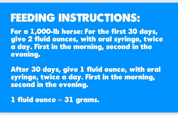 Show full view: Finish Line U-7 Gastric Aid Liquid Horse Supplement, 128-fl oz bottle slide 4 of 5