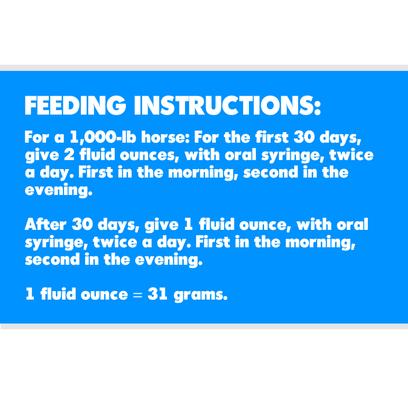 Show full view: Finish Line U-7 Gastric Aid Liquid Horse Supplement, 2-fl oz syringe slide 4 of 5