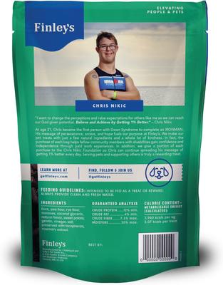 Show full view: Finley's Barkery Duck Recipe Soft Chew Training Bites Dog Treats, 16-oz bag slide 3 of 9