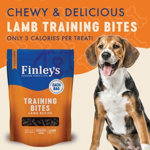 Finley's Barkery Lamb Recipe Soft Chew Training Bites Dog Treats, 16-oz bag