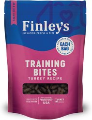 Finley's Turkey Recipe Soft Chew Training Bites Dog Treats, 16-oz bag