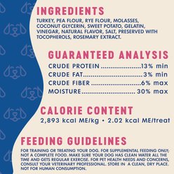 Finley's Turkey Recipe Soft Chew Training Bites Dog Treats, 16-oz bag slide 2 of 7