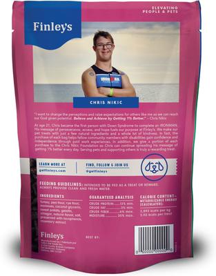 Show full view: Finley's Turkey Recipe Soft Chew Training Bites Dog Treats, 16-oz bag slide 3 of 9