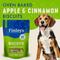 Show in main carousel: Finley's Wheat-Free Apple & Cinnamon Crunchy Biscuit Dog Treats, 12-oz bag slide 5 of 9
