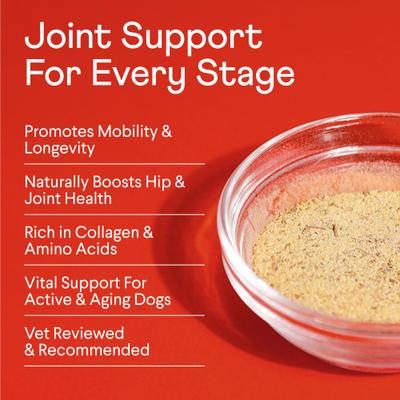 Show full view: Finn Bone Broth Plus Superfoods Flavor Meal Topper Powder Supplement for Dogs, 8-oz jar slide 5 of 11