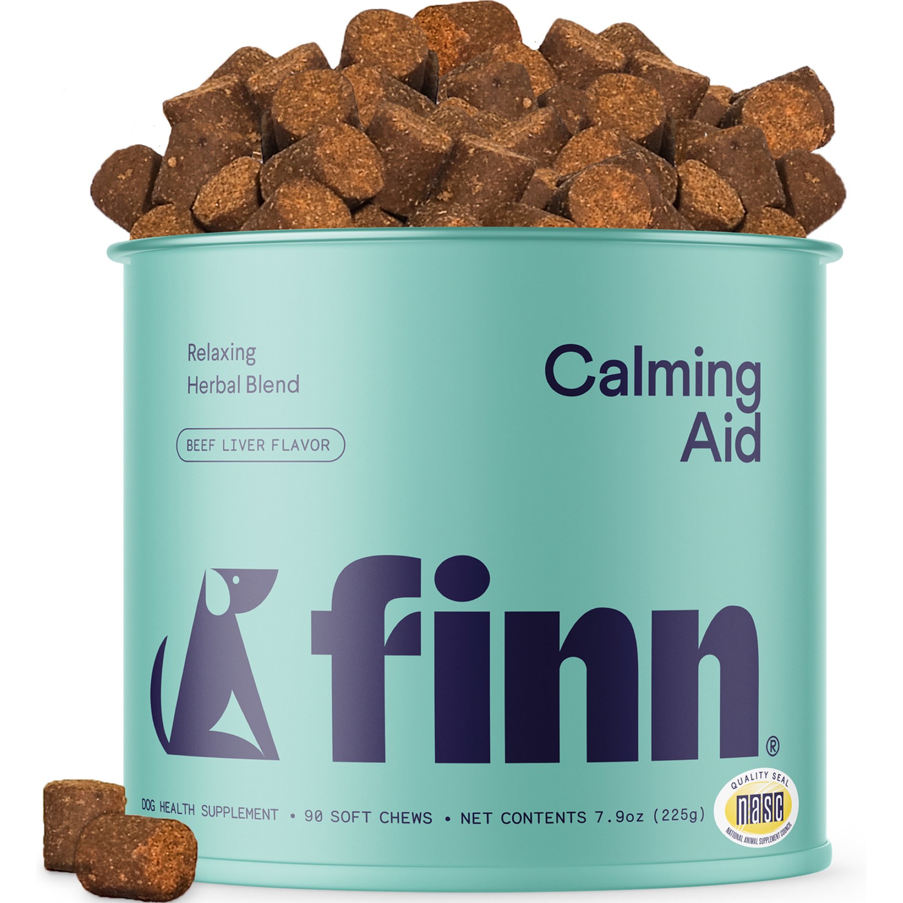 Finn Calming Aid Soft Chew Dog Supplement, 180 count bundle