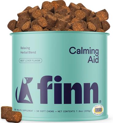 ドッグフード FUNACCO FINN Calming Aid Soft Chew Dog Supplement, 90 count - Chewy.com