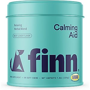 Finn Calming Aid Soft Chew Dog Supplement, 90 count