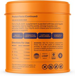 Finn Hip & Joint Dog Supplement, 90 count slide 2 of 9