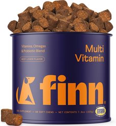 Finn Multi Vitamin Dog Supplement, 90 count