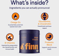Finn Multi Vitamin Dog Supplement, 90 count slide 2 of 9