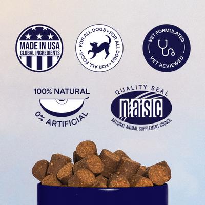 Show full view: Finn Multi Vitamin Dog Supplement, 90 count slide 7 of 12