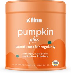 Finn Pumpkin Plus Superfoods Sweet Potato & Pumpkin Flavored Powder for Dogs, 8-oz
