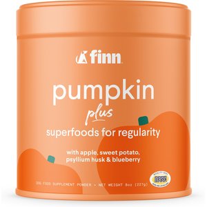 Finn Pumpkin Plus Superfoods Sweet Potato & Pumpkin Flavored Powder for Dogs, 8-oz