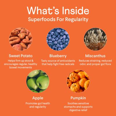 Show full view: Finn Pumpkin Plus Superfoods Sweet Potato & Pumpkin Flavored Powder for Dogs, 8-oz slide 6 of 11