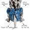 Show in main carousel: FinNero Ballerina Denim Washable Female Heat Dog Diaper, Small: 14.9 to 19.2-in waist slide 6 of 9