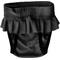 Show in main carousel: FinNero Ballerina Washable Female Heat Dog Diaper, Black, Large: 20.4 to 26.3-in waist slide 2 of 10