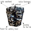Show in main carousel: FinNero BRENDA Hygiene Pants Washable Female Dog Diaper, Camo, XX-Small slide 4 of 9