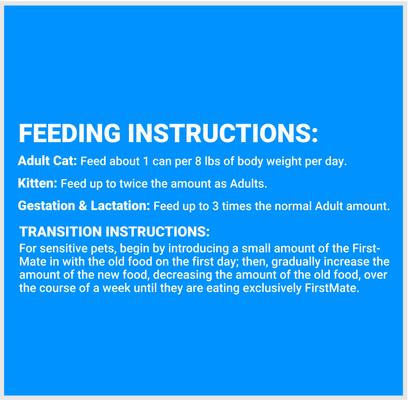 Show full view: Firstmate 50/50 Turkey & Tuna Formula Grain-Free Canned Cat Food, 5.5-oz, case of 24 slide 5 of 5