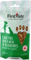 Firstmate Cage Free Duck Meal & Blueberries Grain-Free Dog Treats, 8-oz bag slide 2 of 3