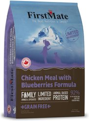 Firstmate Chicken Meal with Blueberries Formula Limited Ingredient Diet Grain-Free Dry Cat Food, 10-lb bag slide 1 of 2