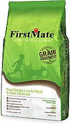 Firstmate Grain Friendly Free Range Lamb Meal & Oats Formula Dog Food, 5-lb bag