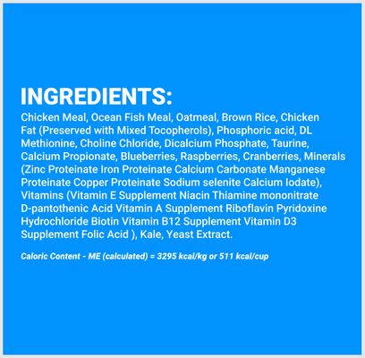 Show full view: Firstmate Grain Friendly Indoor Cat Formula Cat Food, 5-lb bag slide 3 of 6