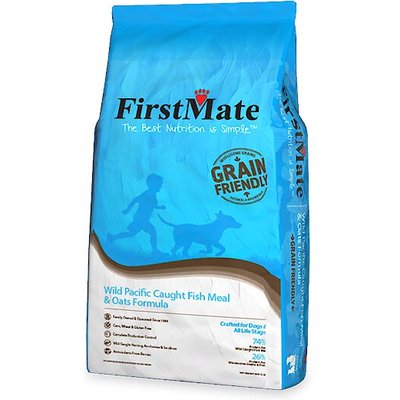 Firstmate Firstmate Grain Friendly Wild Pacific Caught Fish Meal & Oats Formula Dog Food, 5-lb bag