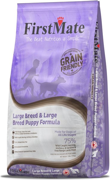 Firstmate Large Breed Puppy Formula Dry Dog Food, 25-lb bag