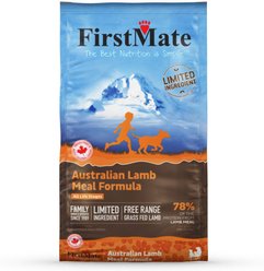 Firstmate Limited Ingredient Diet Grain-Free Australian Lamb Meal Formula Dry Dog Food, 25-lb bag