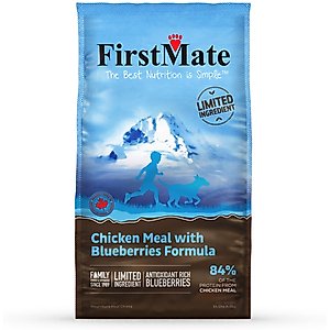 Firstmate Limited Ingredient Diet Grain-Free Chicken Meal with Blueberries Formula Dry Dog Food, 14.5-lb bag
