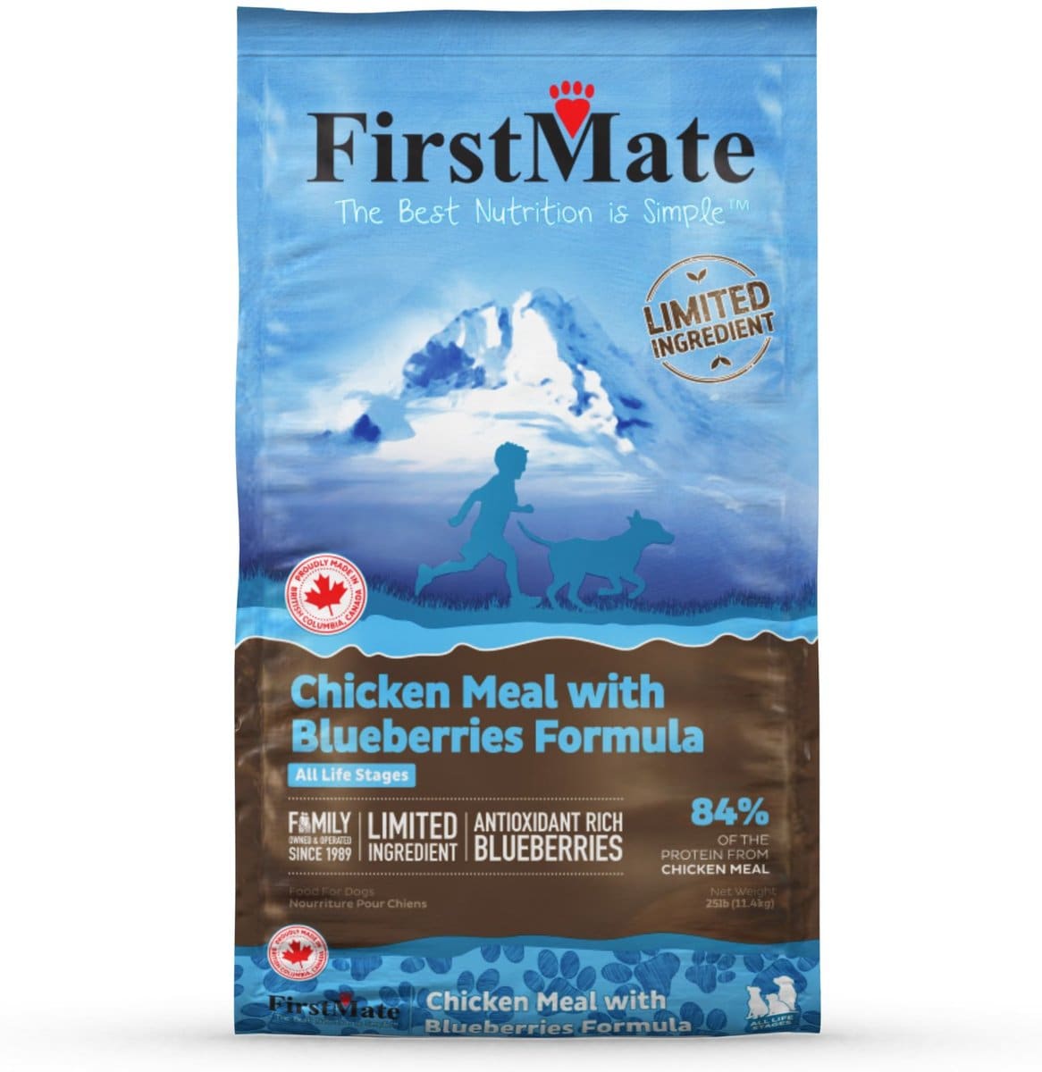 Thumbnail for Grain Free Chicken And Blueberry Dog Food