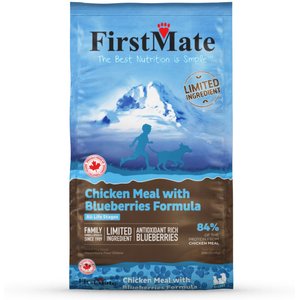 Firstmate Limited Ingredient Diet Grain-Free Chicken Meal with Blueberries Formula Dry Dog Food, 25-lb bag